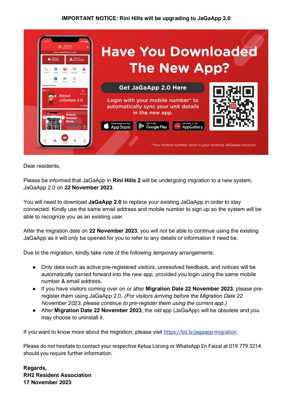 Migration to JaGaApp 2.0